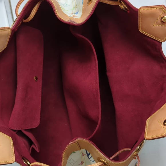 LOUIS VUITTON WHITE MULTI URSULA TOTE BAG - Picture 13 of 16